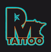 RM tattoo sponsor logo